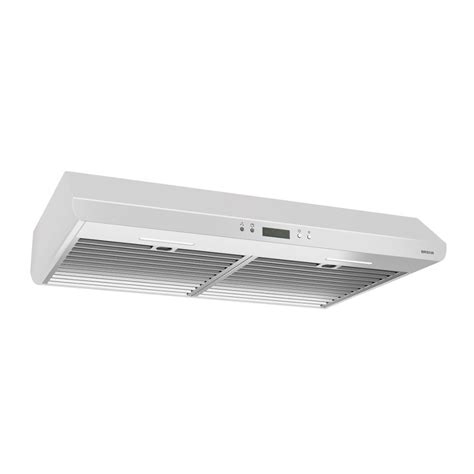 broan 30-in 400 cfm under cabinet range hood stainless steel|broan range hoods vented.